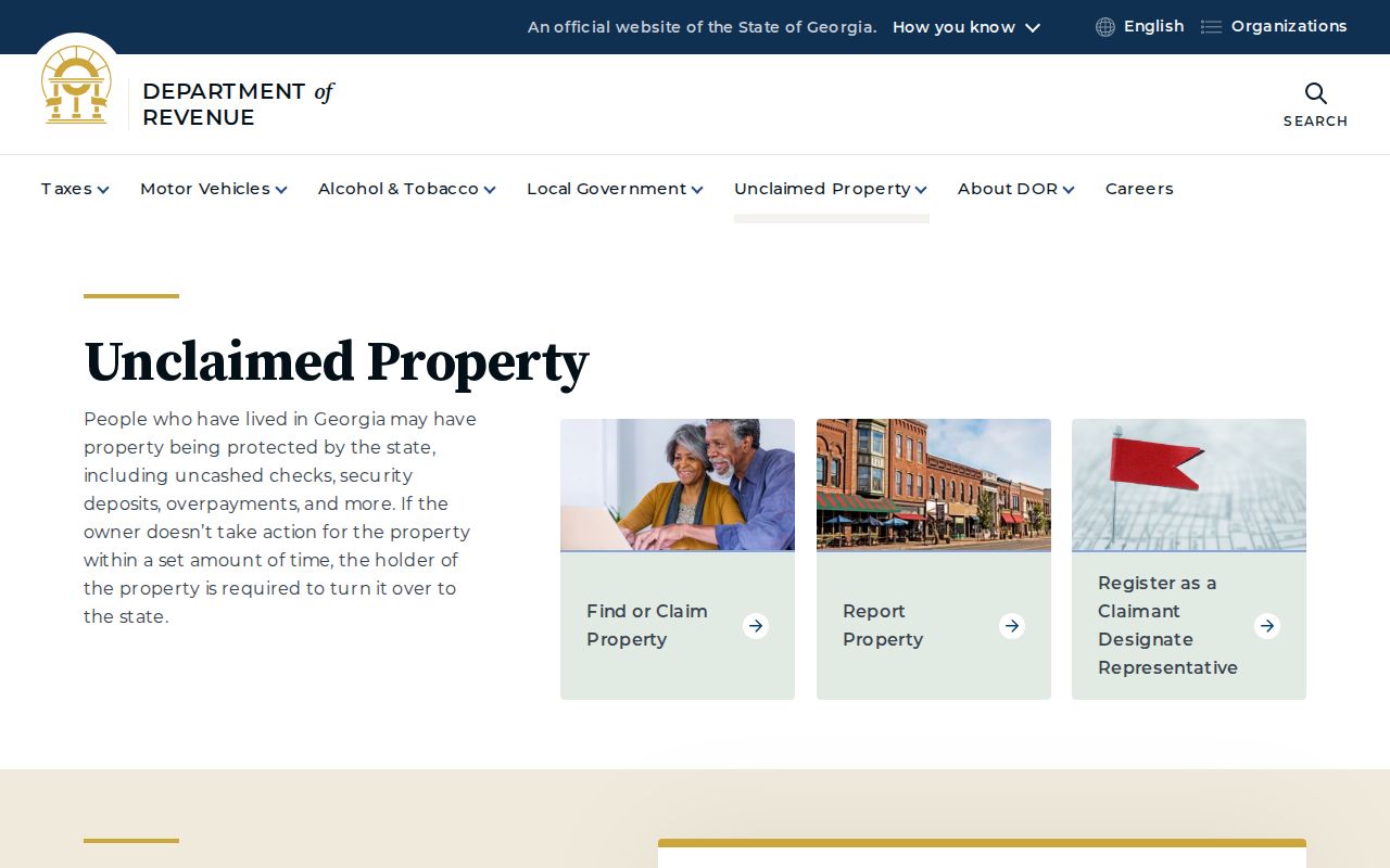 Sugar Hill residents directory Georgia unclaimed property