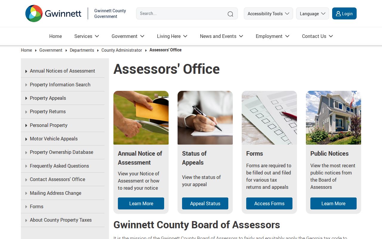 Sugar Hill ZIP code directory Gwinnett assessor portal